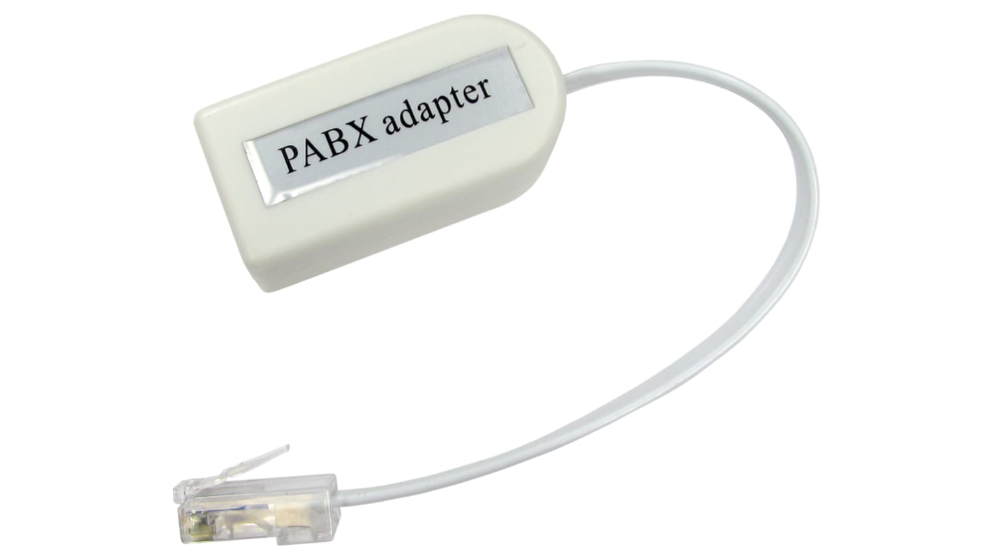 RS PRO Adapter, Adapter, White, 15cm