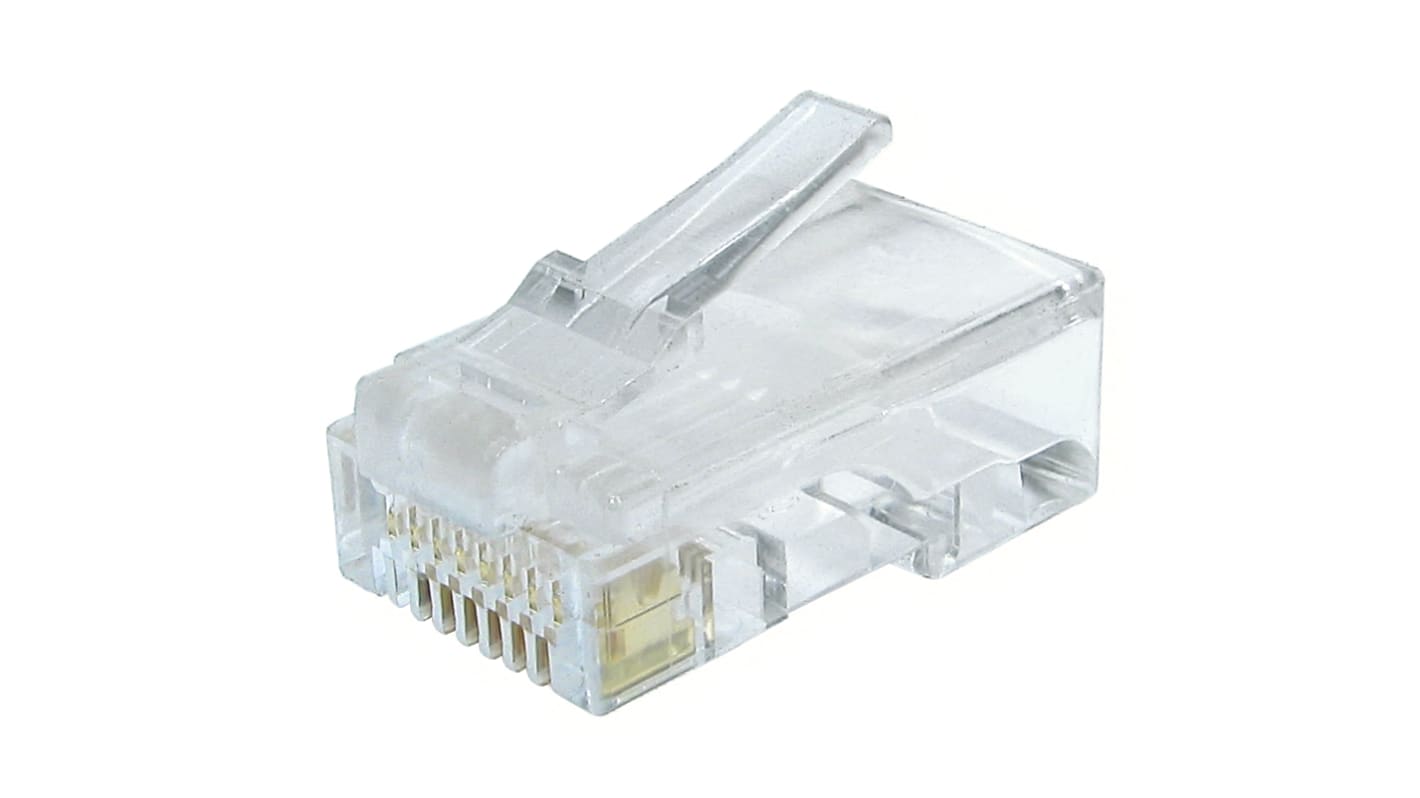 Conector RJ45 Cat5e Macho RS PRO, de 8P8C vías, no apantallado