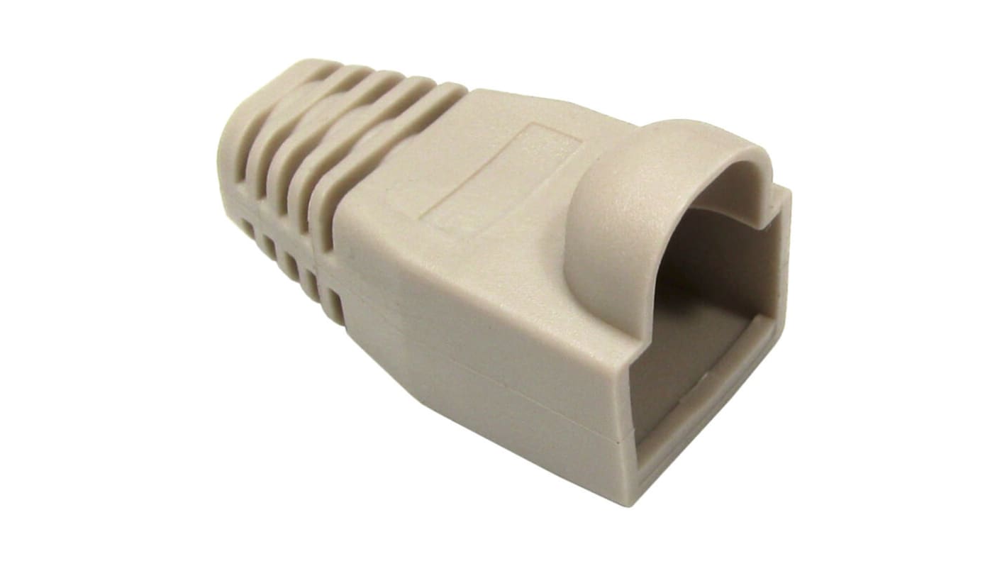 Grey RJ45 Snagless Boot-10PK