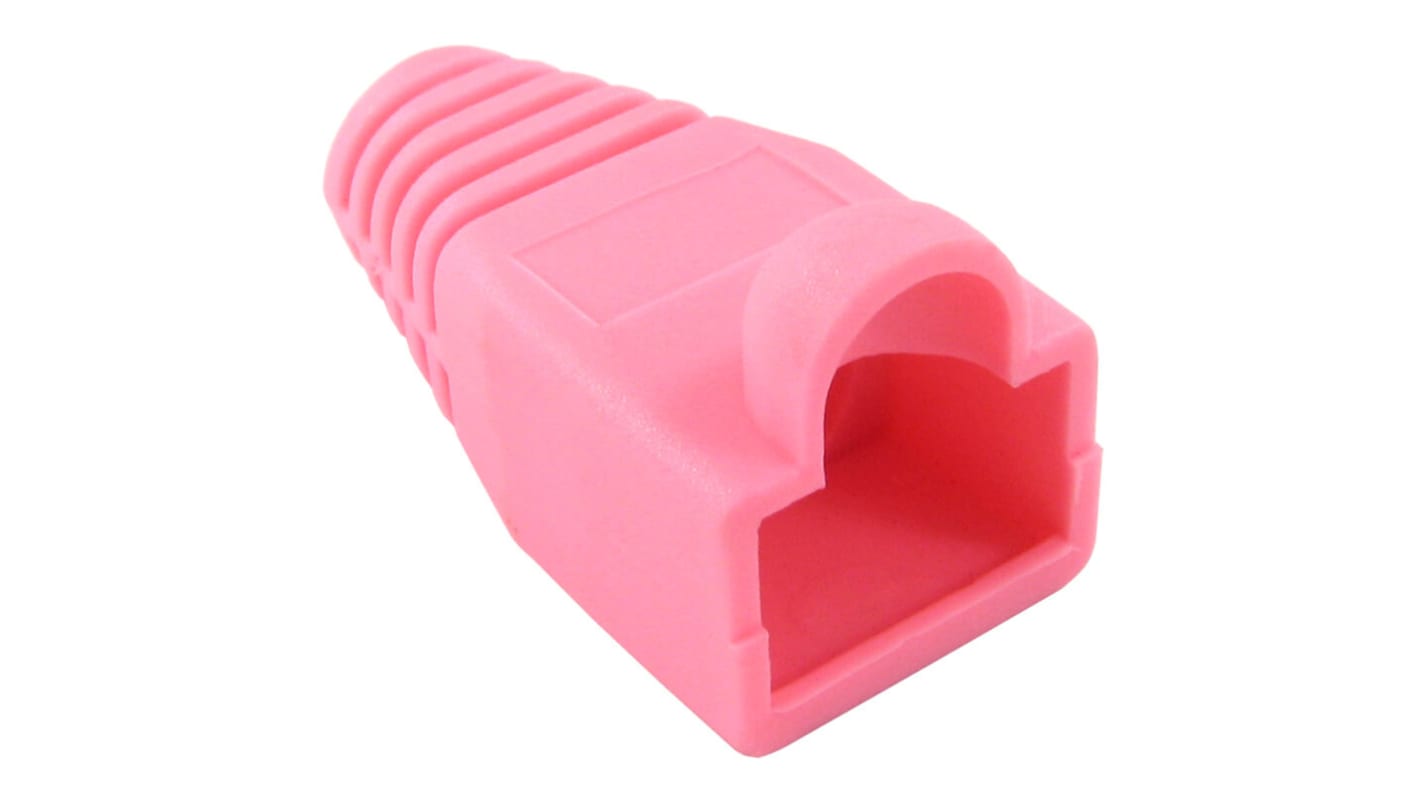 Pink RJ45 Snagless Boot-10PK