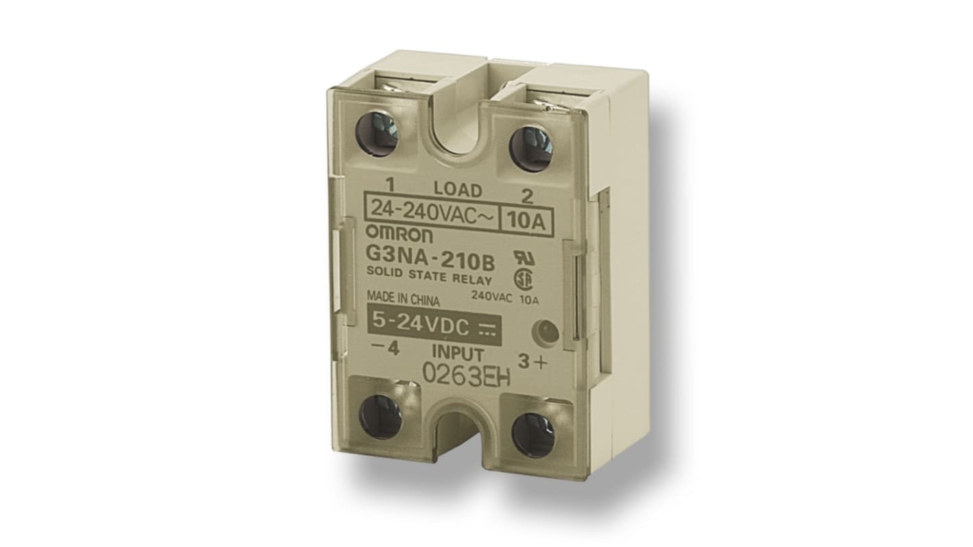 Relè a stato solido G3NA-275B-UTU-2 AC100-240, Montaggio superficiale, 75 A, 240 V c.a., Zero Crossing, SPST-NA G3NA