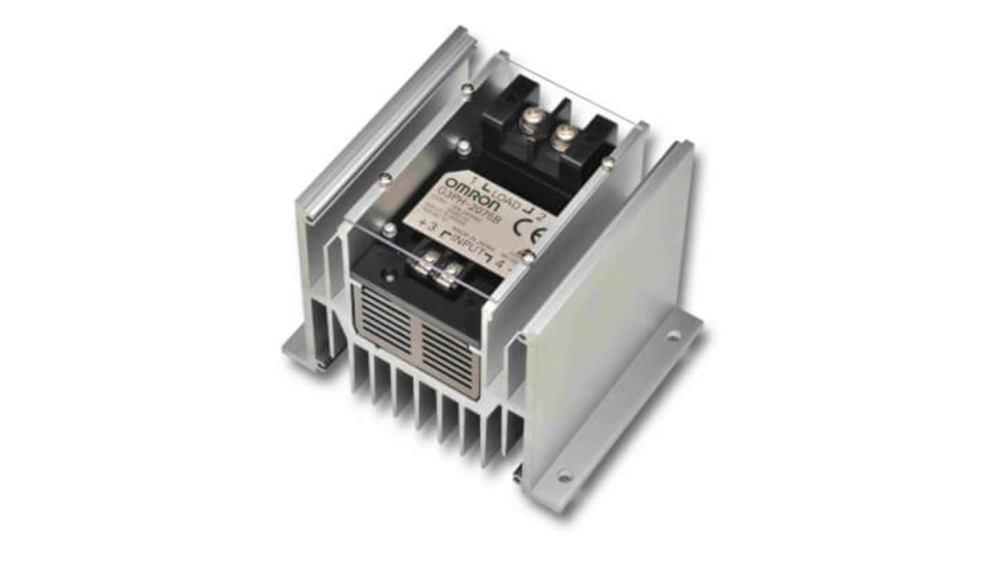 Omron G3PH-5075B 5-24VDC Series Solid State Relay, 75 A Load, Surface Mount, 480 V ac Load