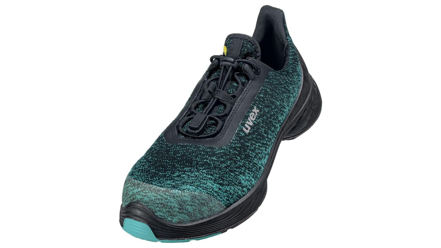 6824242 Uvex 68242 Unisex Black Composite Toe Capped Low safety shoes