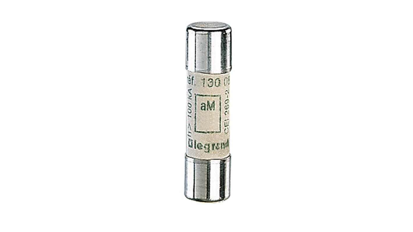 Legrand 12A M Ceramic Cartridge Fuse, 10 x 38mm