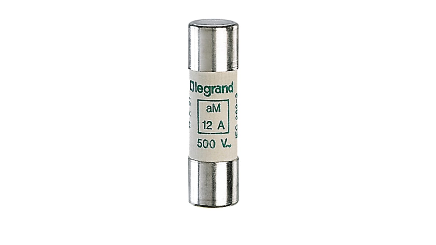 Legrand Feinsicherung M / 12A 14 x 51mm 500V Keramik