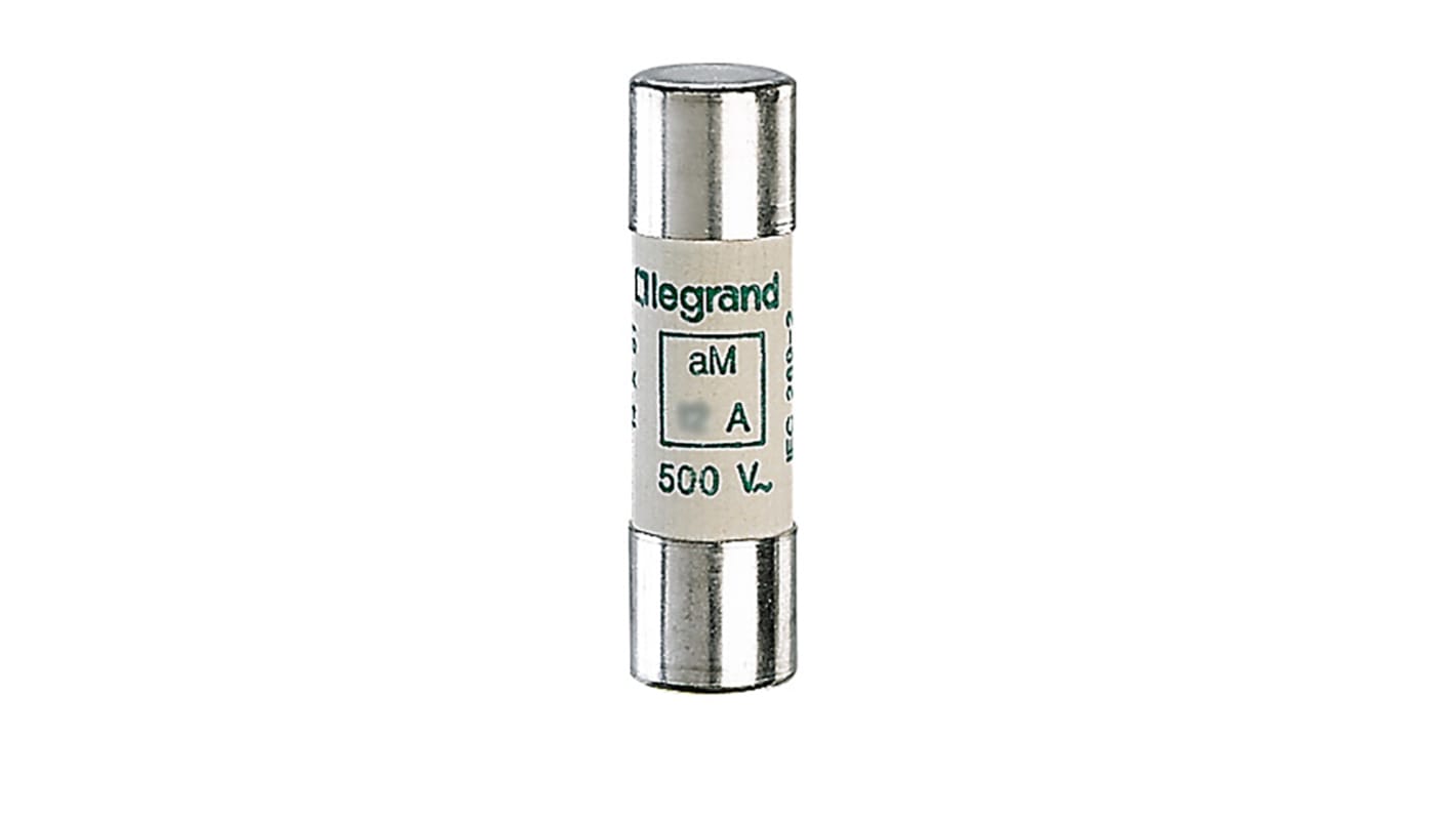 Porte-fusible Legrand P+N 10A Référence 01205 - Occasion (fusibles Non Inclus)