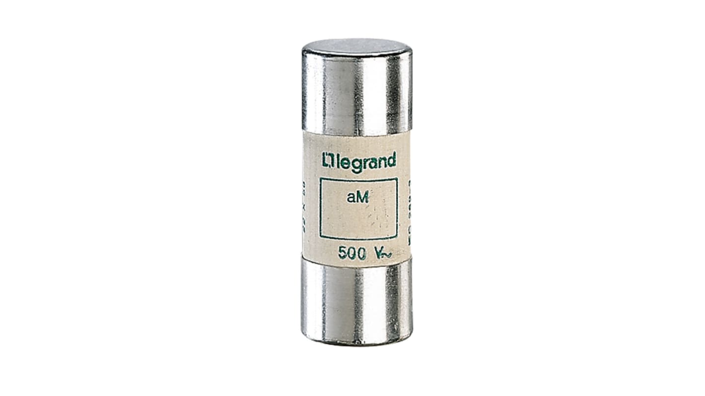 Legrand 40A M Ceramic Cartridge Fuse, 22.2 x 58mm