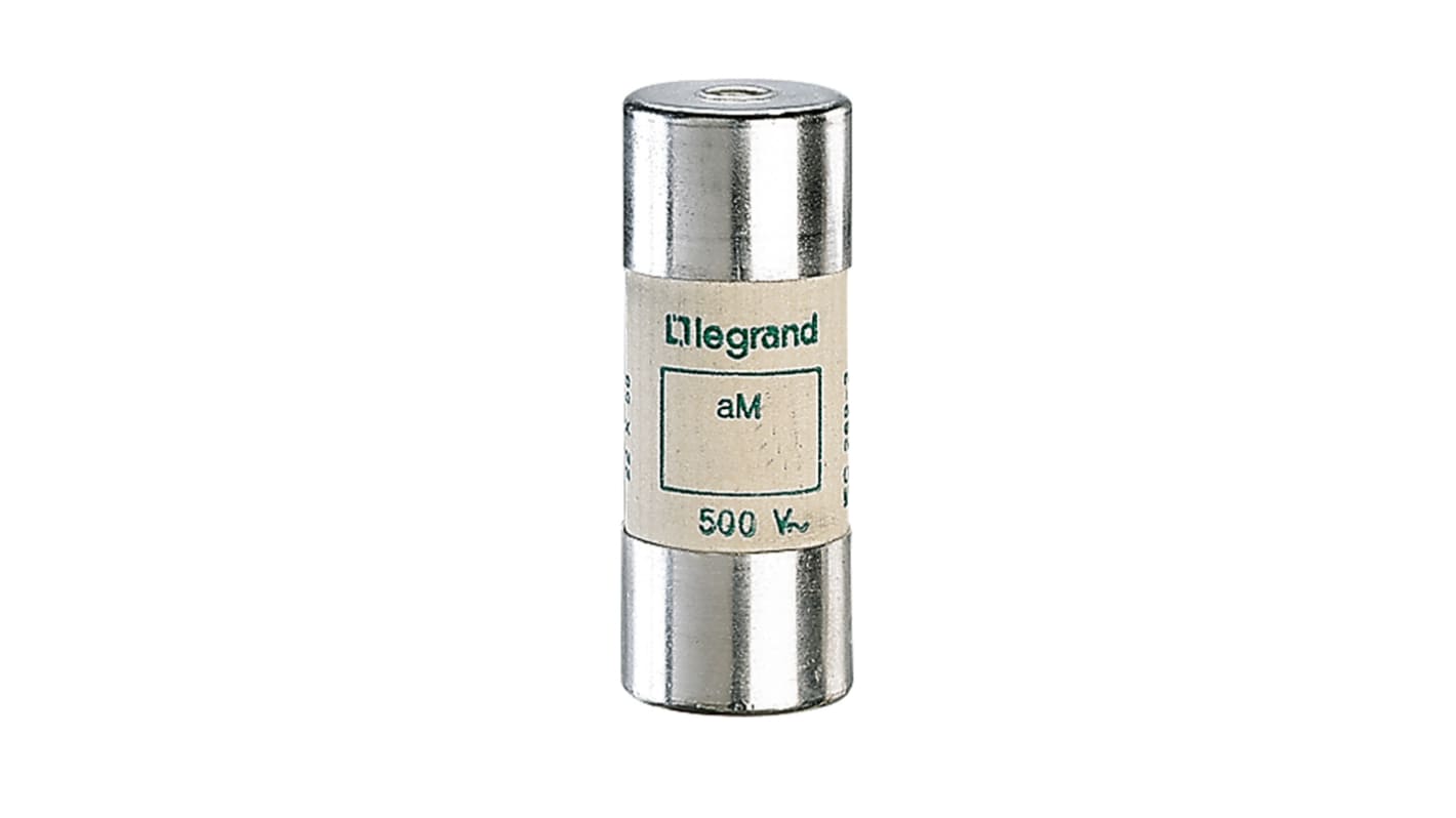 Legrand 125A M Ceramic Cartridge Fuse, 22.2 x 58mm