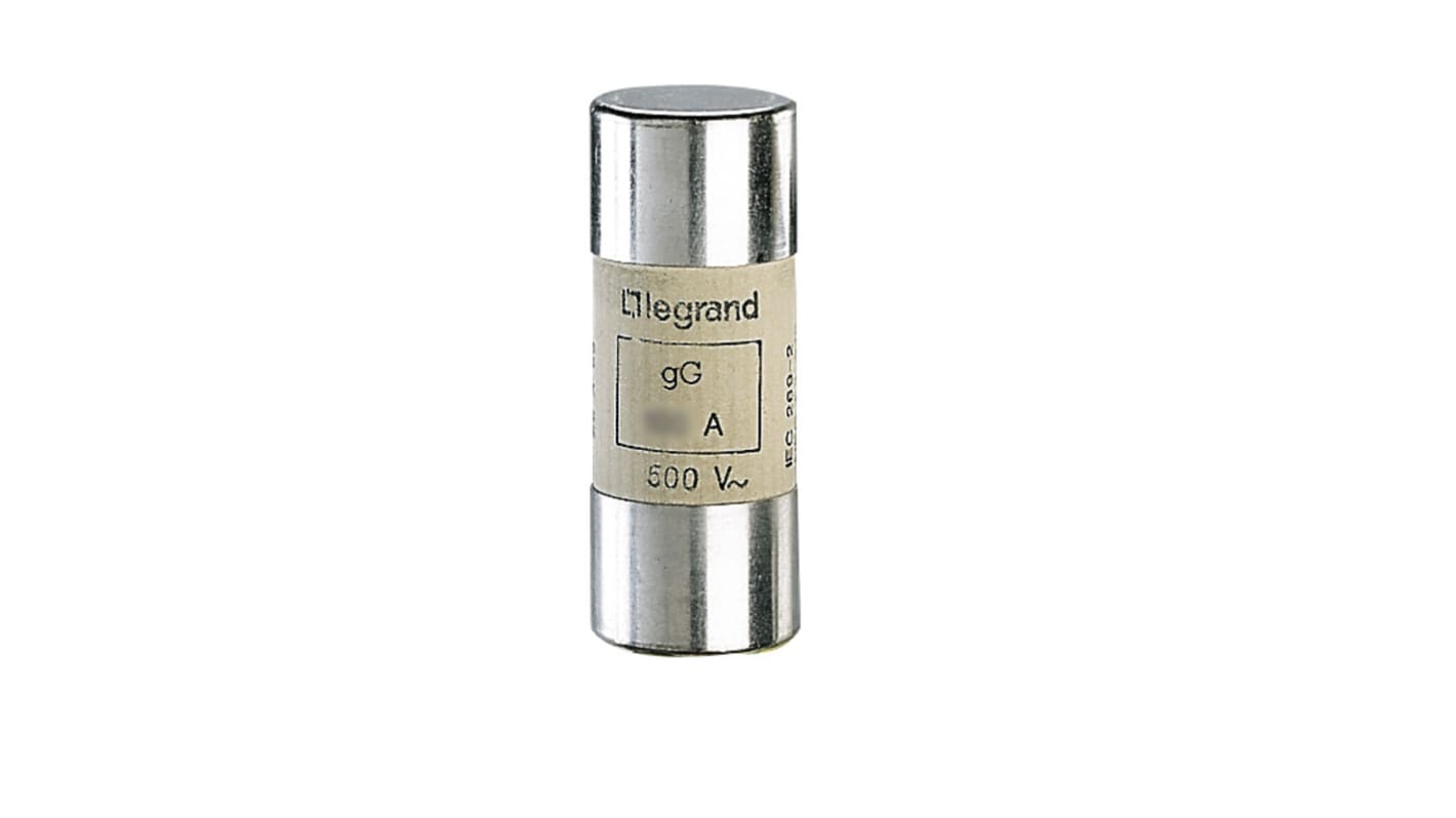 Legrand 40A Ceramic Cartridge Fuse, 22.2 x 58mm