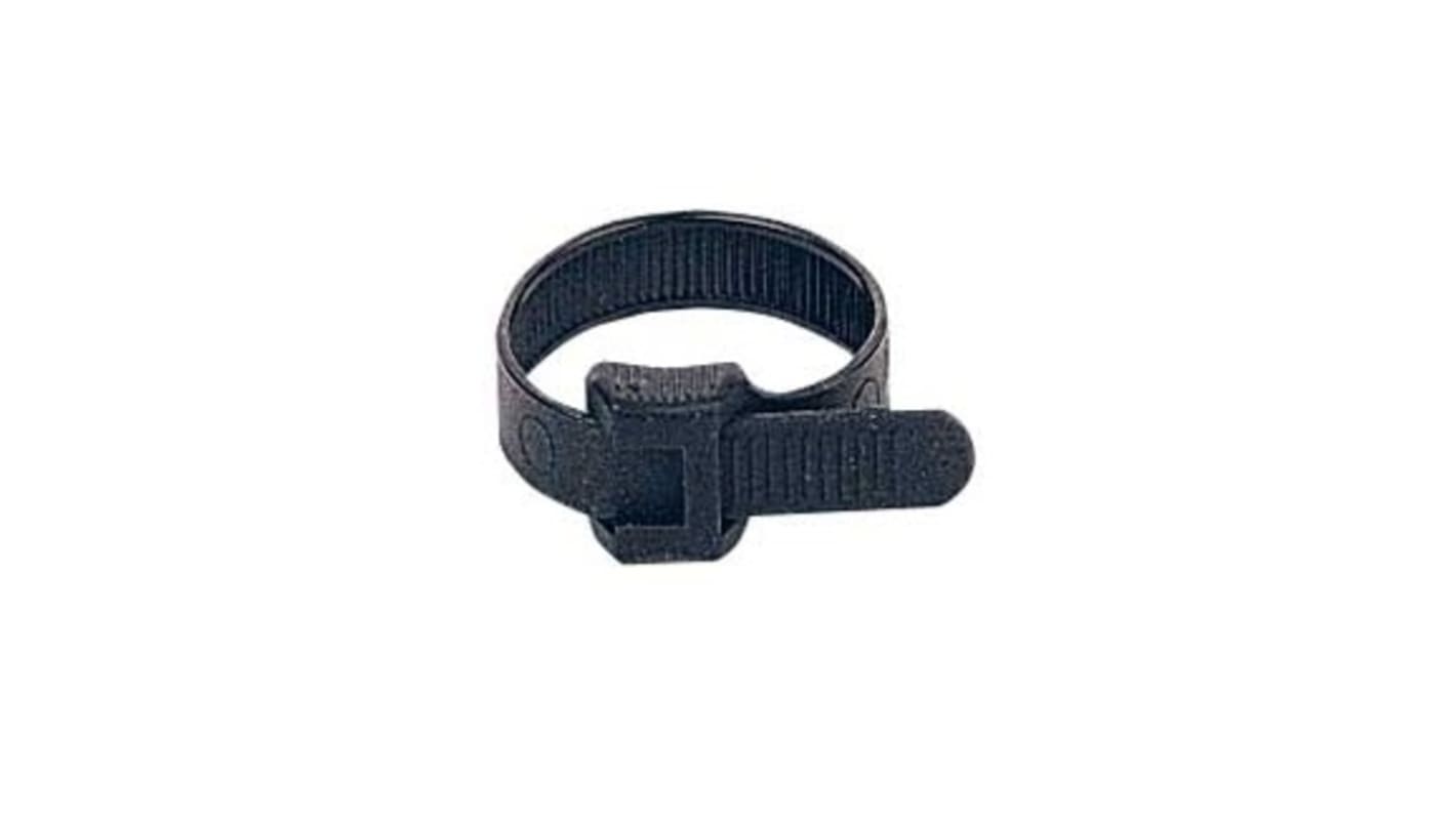 Legrand Cable Tie, 128mm x 7.6 mm, Black Plastic