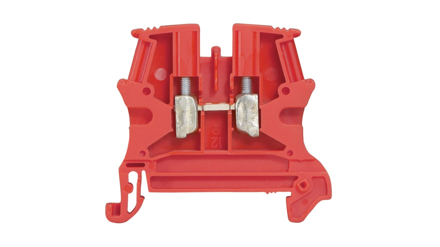 037131 Legrand Red Terminal Block, 4mm², Screw Terminal Termination RS