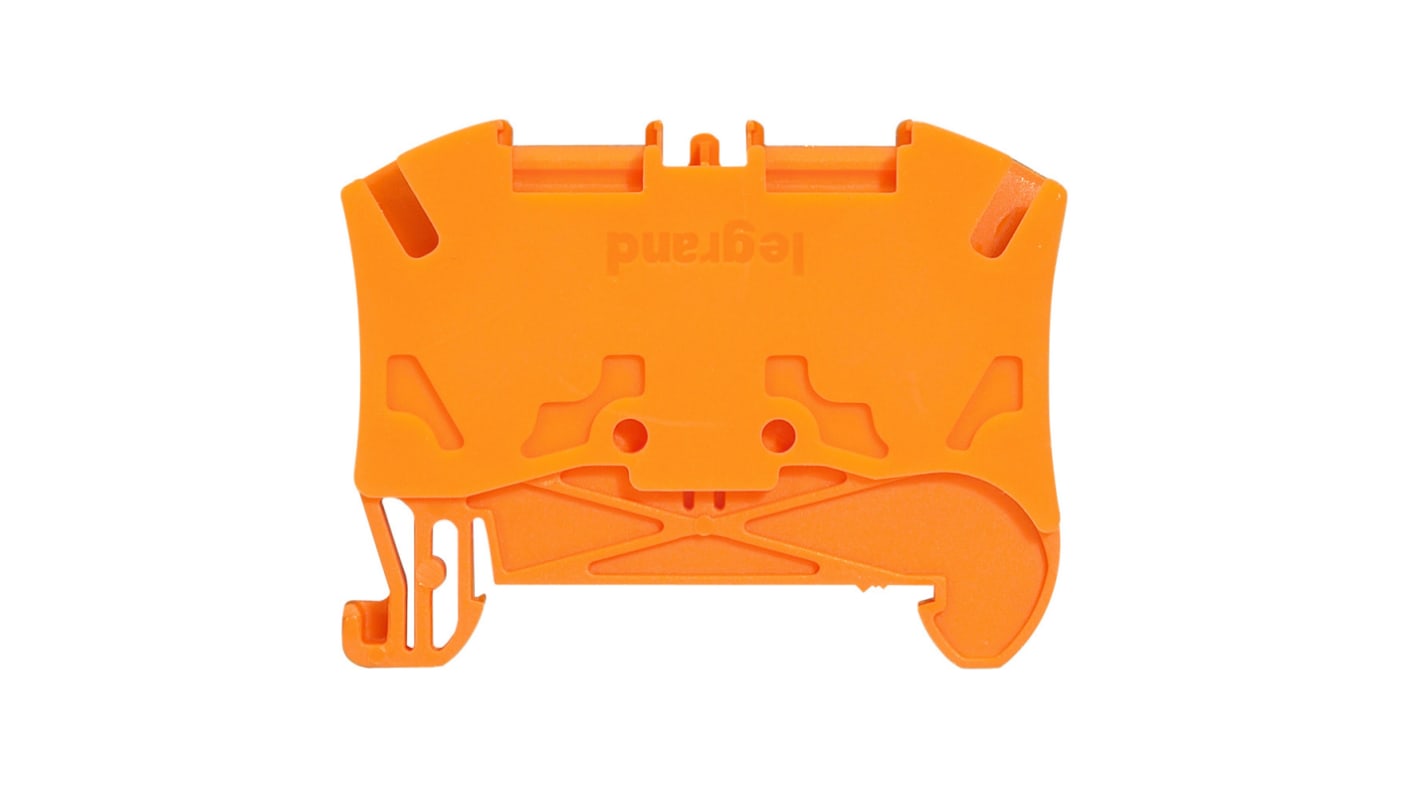 Legrand Orange Terminal Block, 4mm², Spring Terminal Termination