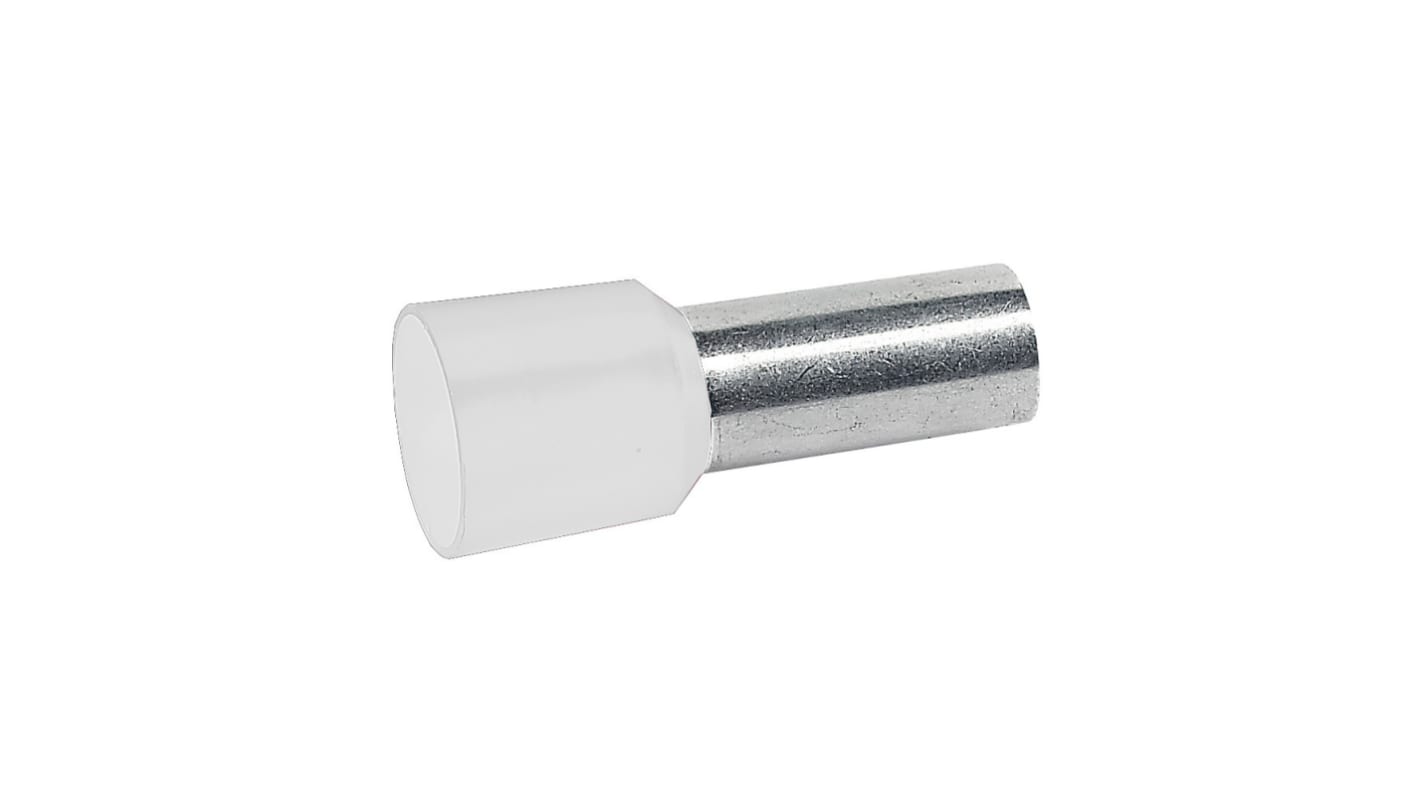 Legrand, Starfix Insulated Ferrule, 12mm Pin Length, 6.3mm Pin Diameter, White