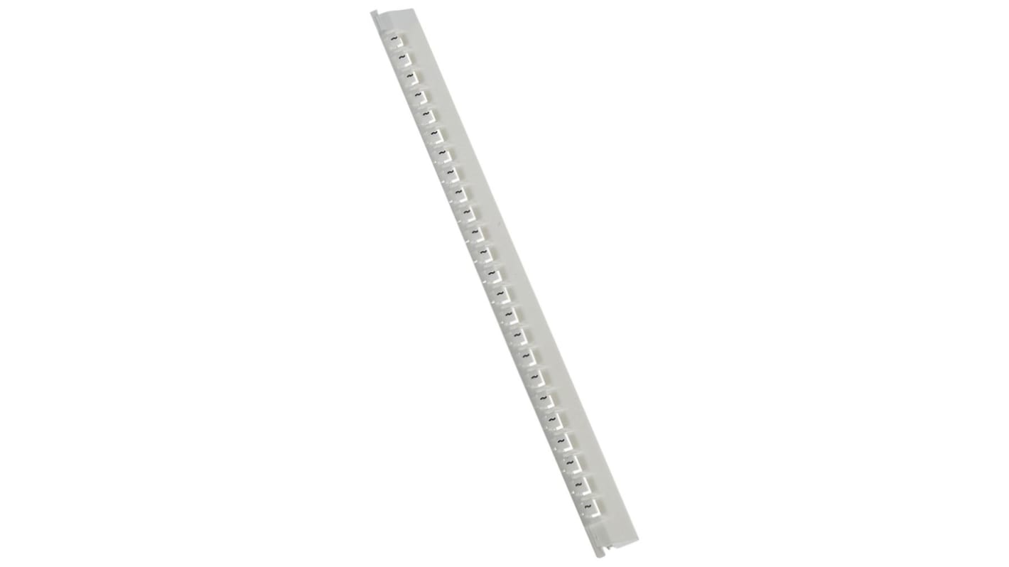 Repère câble Legrand, Ø câble 0.8 → 2.2mm, Noir sur Blanc