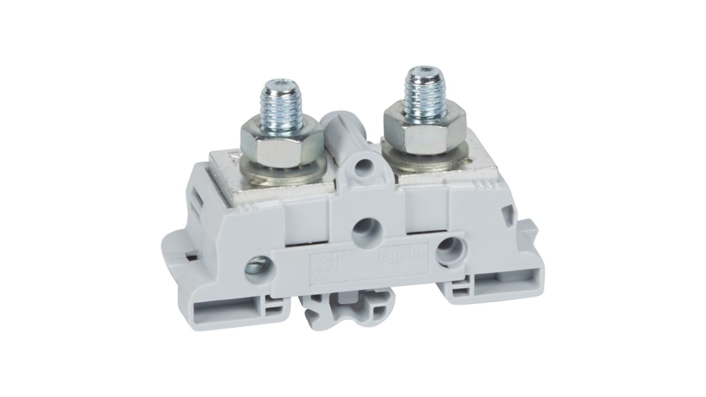 0 390 33 Legrand Grey Terminal Block RS