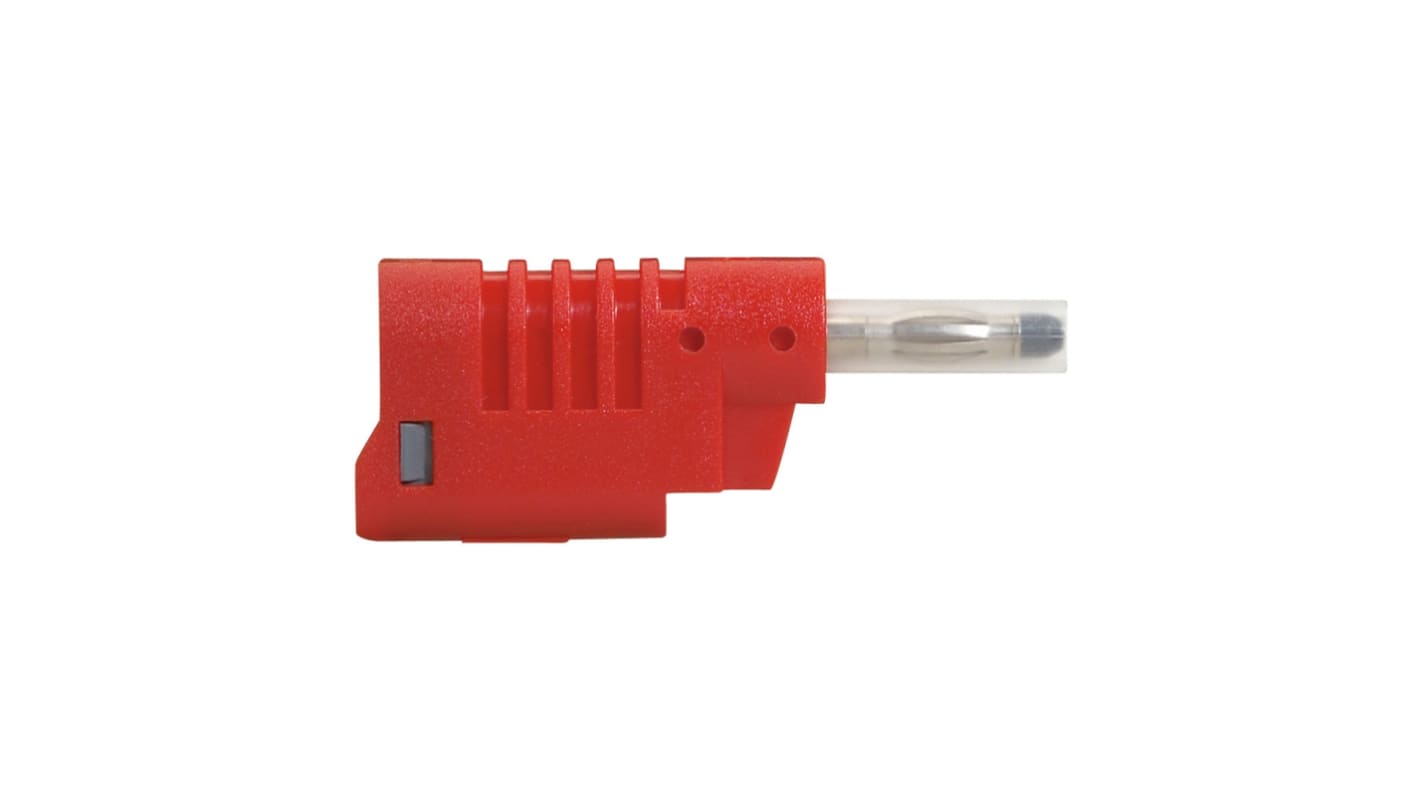 Conector banana Macho, 16A, 33 → 70V, Rojo