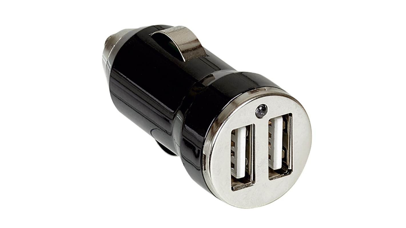 KIT DUAL USB CAR CHARGER 12V