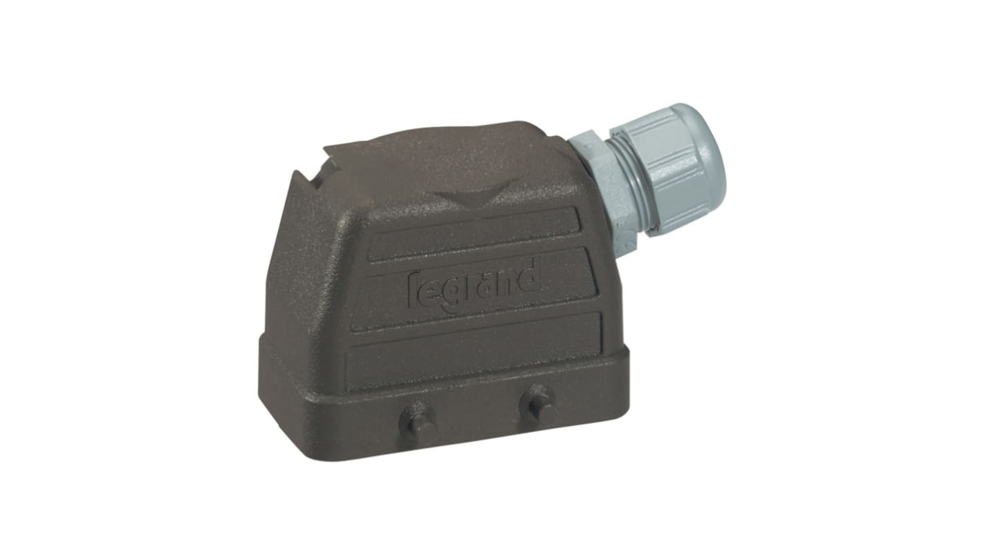 Adaptador para conector de potencia industrial Macho, Formato 6P+E, Hypra, 400 V, 32A, IP65