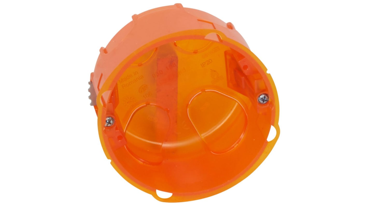 Legrand Kabeleinführung, 1-fach, Kunststoff, 83mm, 50mm, Orange