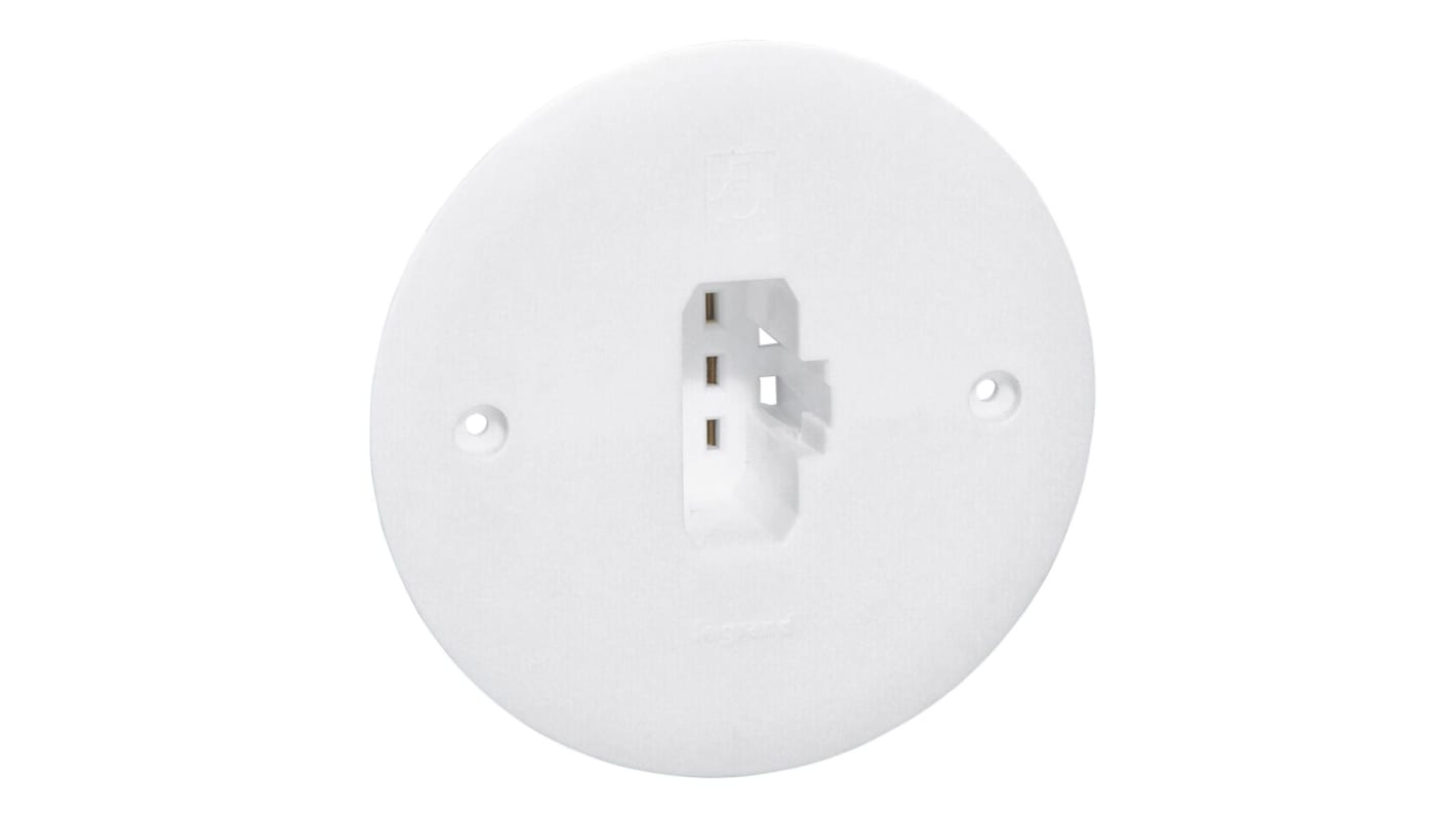Legrand Faceplate for Use with Luminaire Box