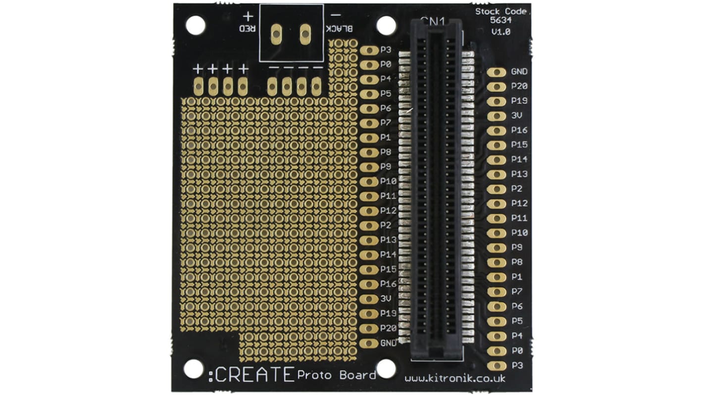 CREAR un prototipo para el microbit de la BBC de Kitronik