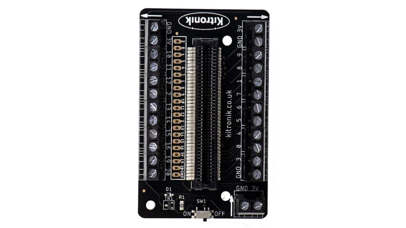 Breakout morsettiera per BBC micro:bit Kitronik