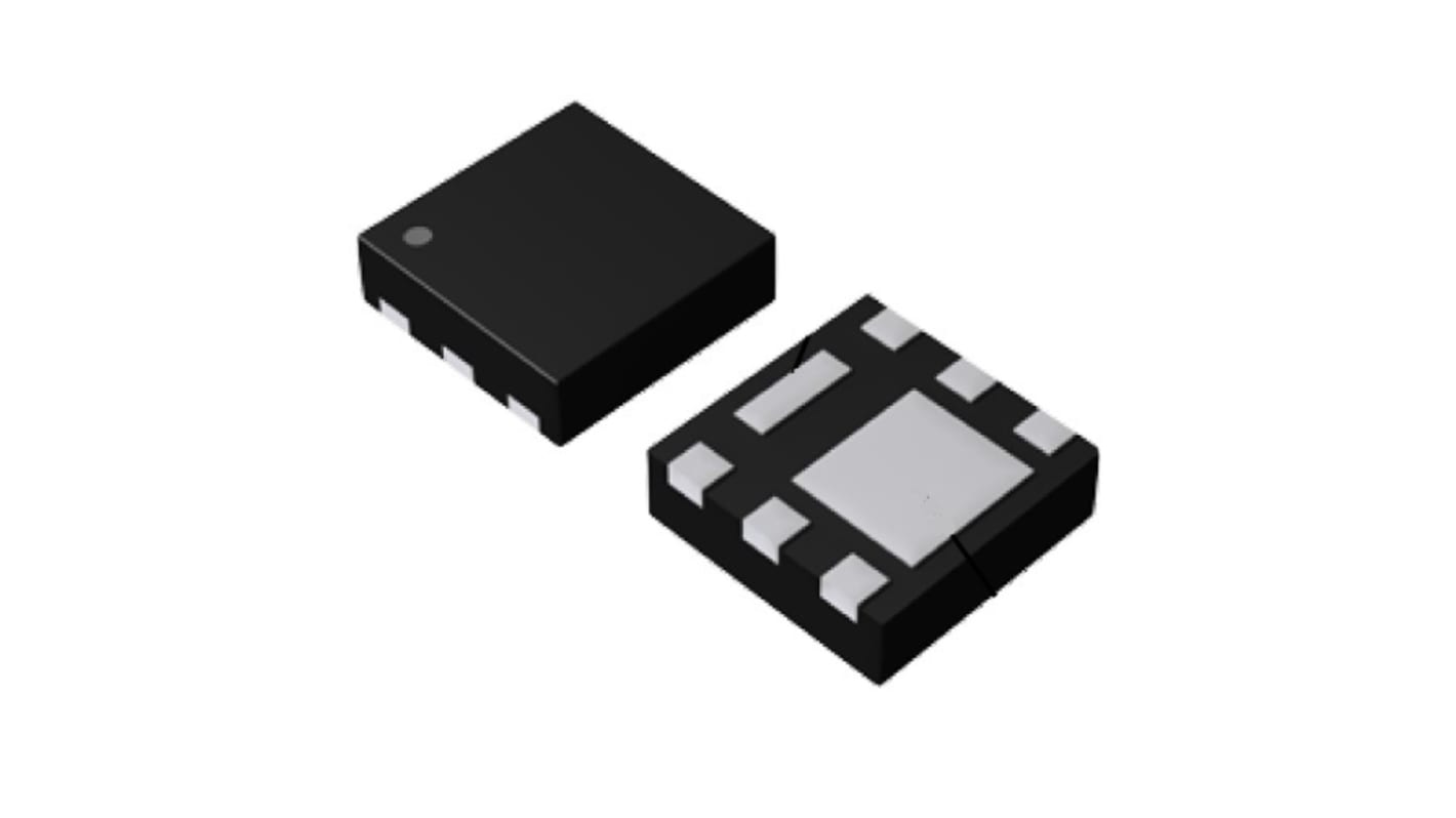 MOSFET, 1 elem/chip, 6 A, 100 V, 8-tüskés, HUML2020L8 Si