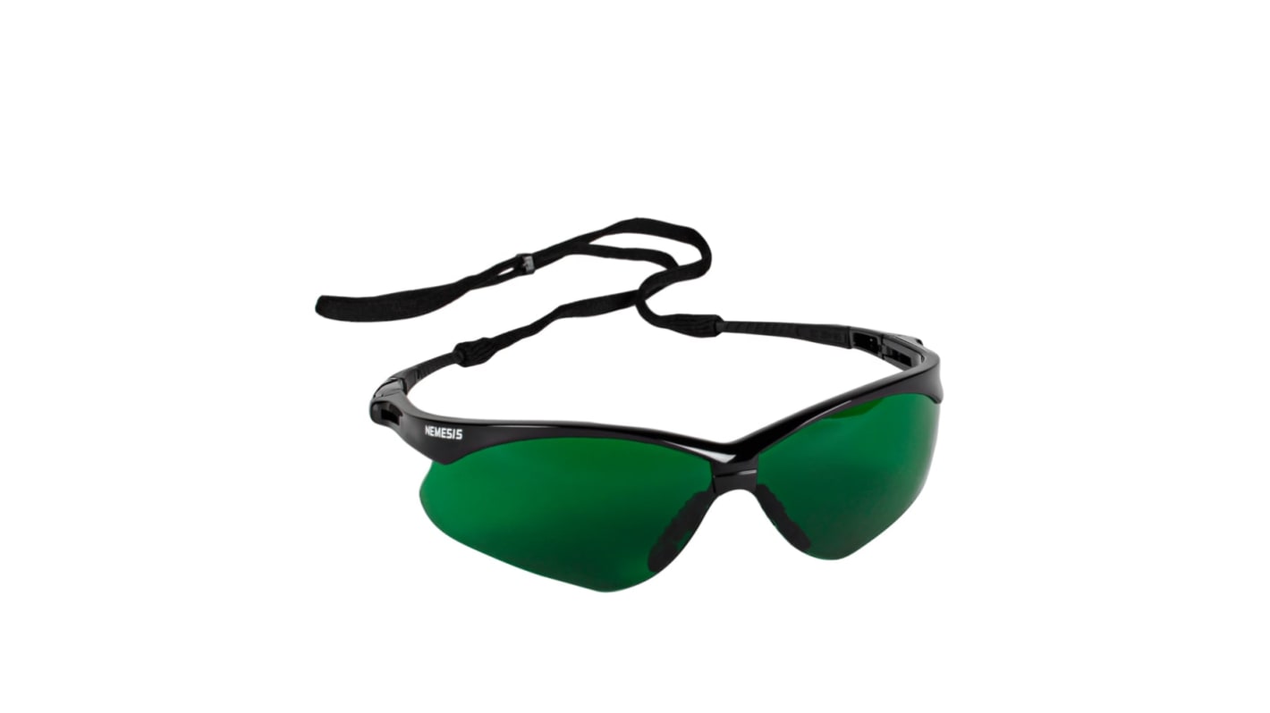 Gafas de seguridad Kimberly Clark V30, color de lente Verde, con 3 dioptrías