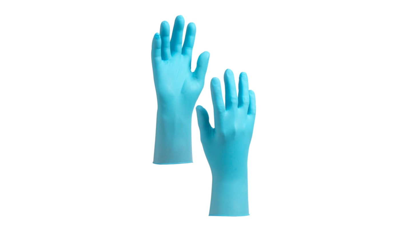 Kimberly Clark G10 Blue Nitrile Gloves, Size 10, XL, Food Safe