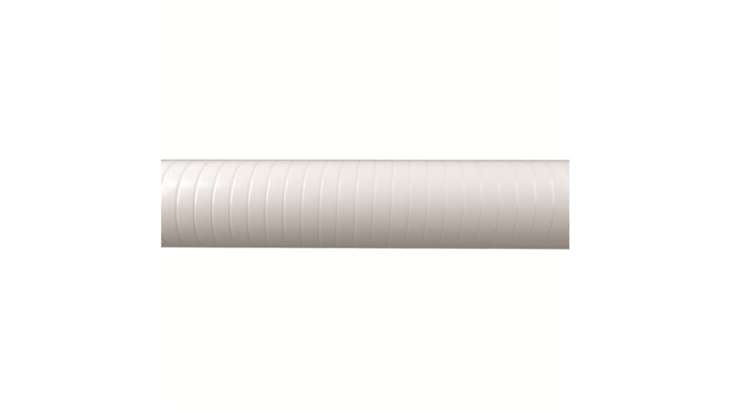 Conducto estanco ABB Adaptaflex de Acero Inoxidable Blanco, long. 25m, Ø 25mm