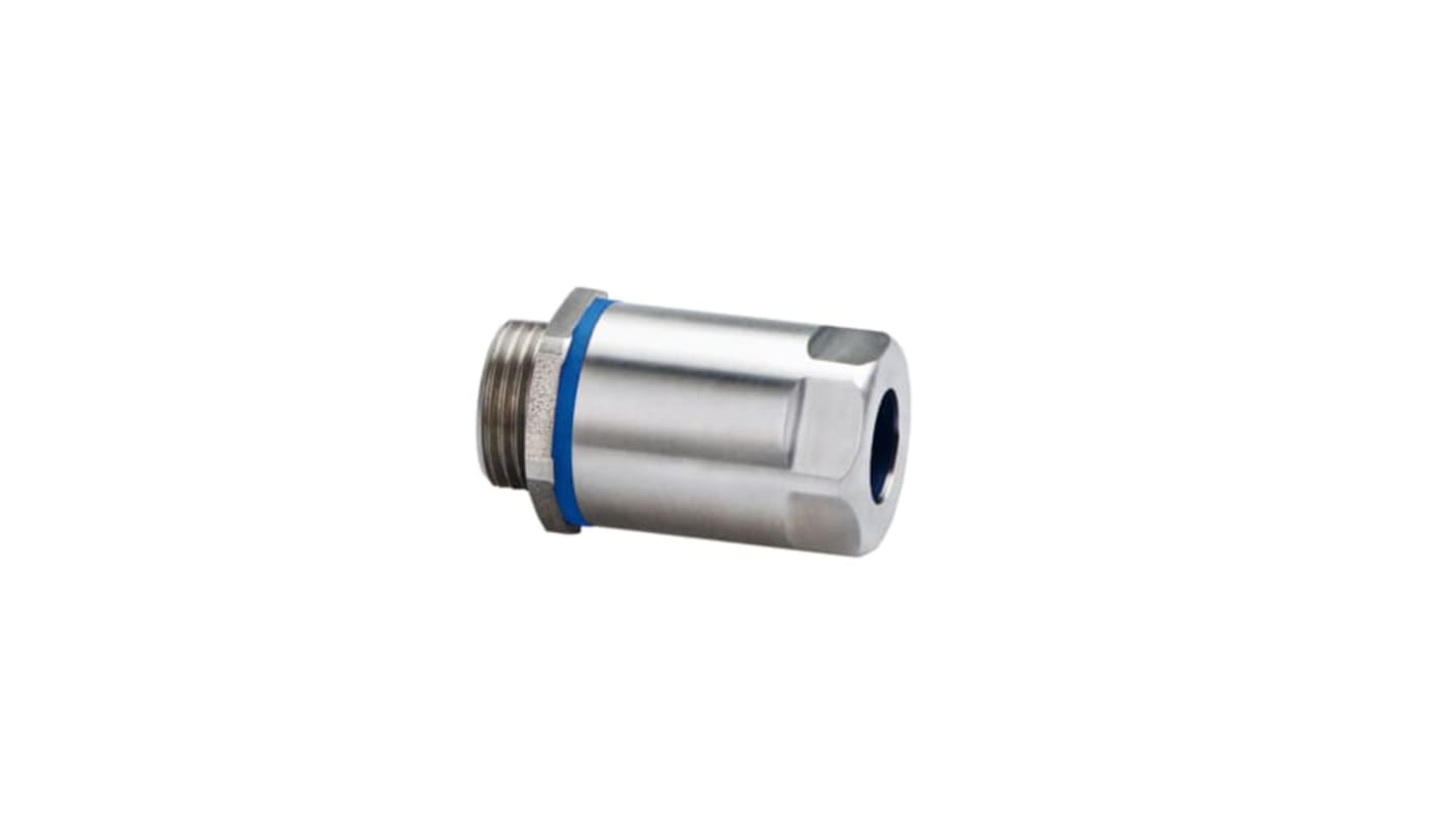 ABB Glands Series Metallic Stainless Steel Cable Gland, M25 Thread, 12mm Min, 17mm Max, IP66, IP67, IP68, IP69