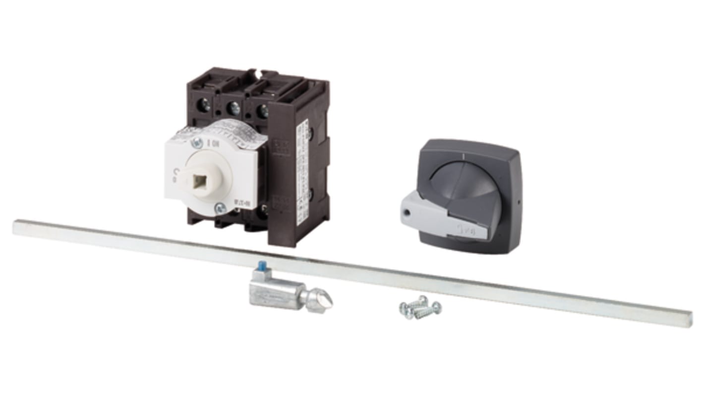 Eaton 3 Pole Rear Panel Isolator Switch - 25A Maximum Current, 11kW Power Rating, IP65 (Front)