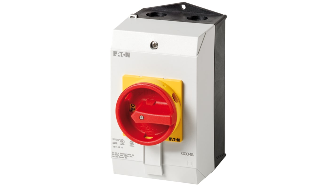 Interruptor seccionador, 3, Corriente 25A, Potencia 11kW, IP65