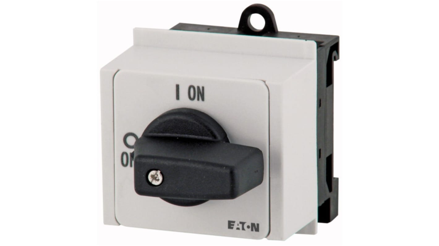 Eaton 4 Pole Panel Mount Isolator Switch - 32A Maximum Current, 15kW Power Rating, IP30 (Front)