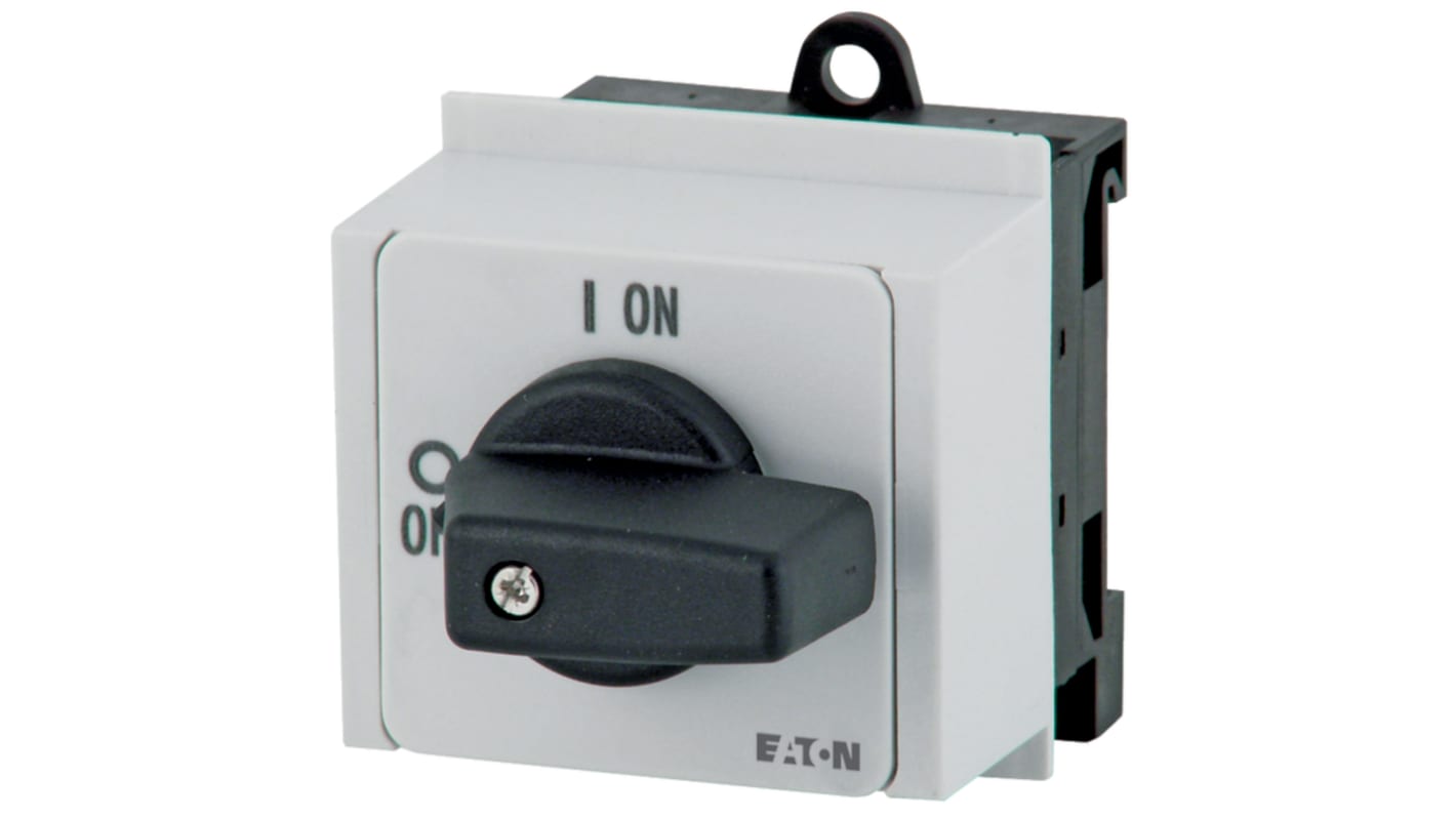 Eaton 3 Pole Panel Mount Isolator Switch - 25A Maximum Current, 11kW Power Rating, IP30 (Front)