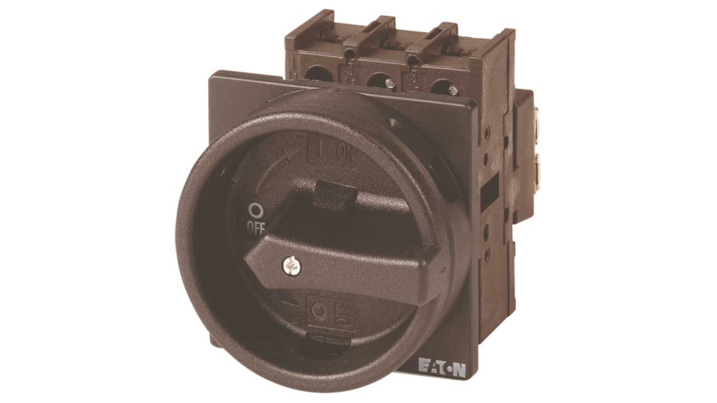 Eaton 4 Pole Flush Mount Isolator Switch - 32A Maximum Current, 15kW Power Rating, IP65 (Front)