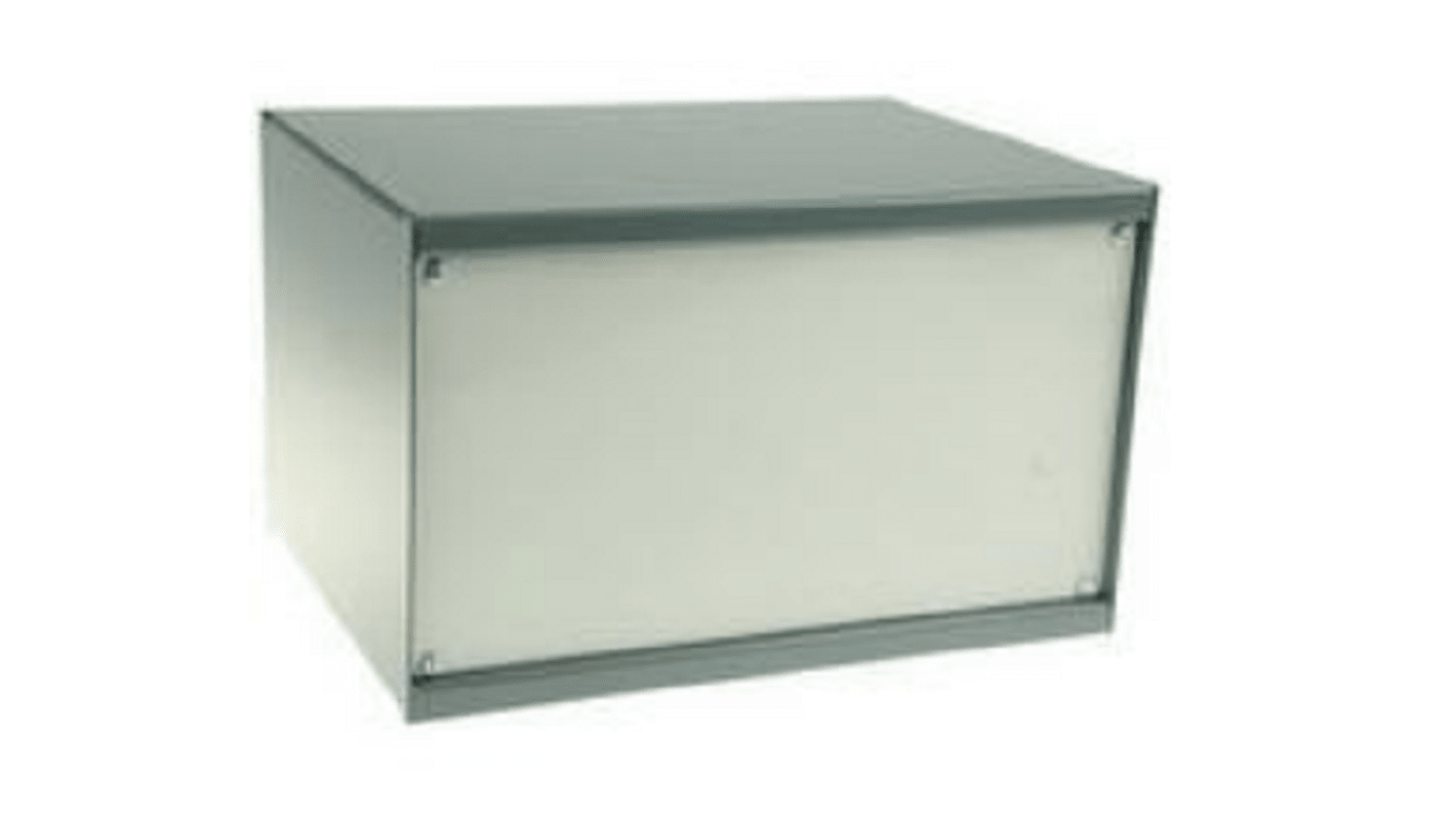 Caja para instrumentación RS PRO de Acero Laminado en Frío Gris, 254 x 197 x 159mm