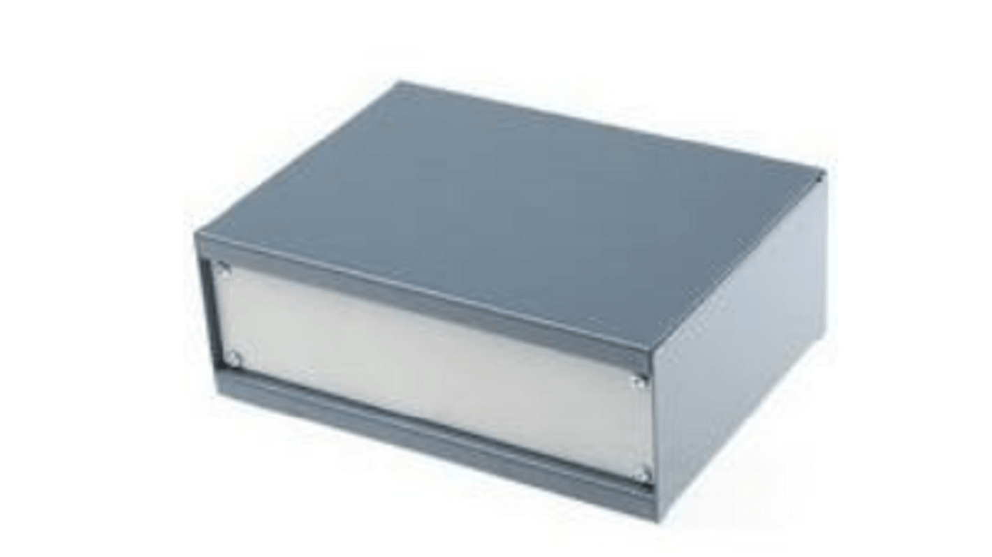 Caja para instrumentación RS PRO de Acero Laminado en Frío Gris, 204 x 152 x 76mm