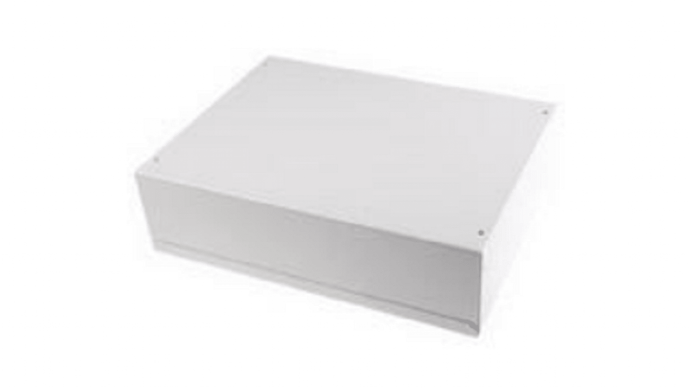 Caja para instrumentación RS PRO de Acero Laminado en Frío Gris, 350 x 270 x 95mm