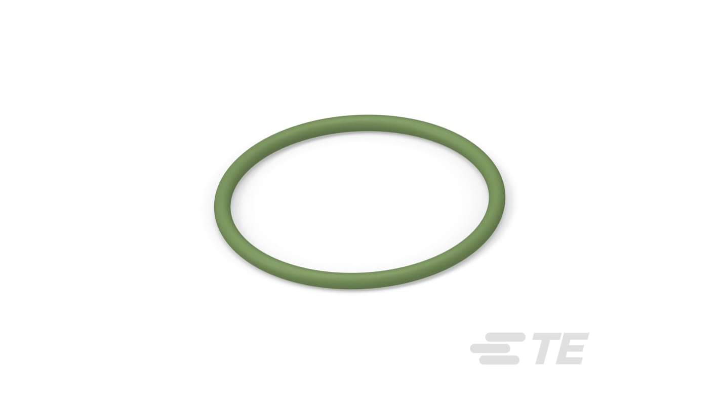TE Connectivity Nickel Plated Graphite EMI Jam Nut Seal O-Ring, 20.4mm Bore