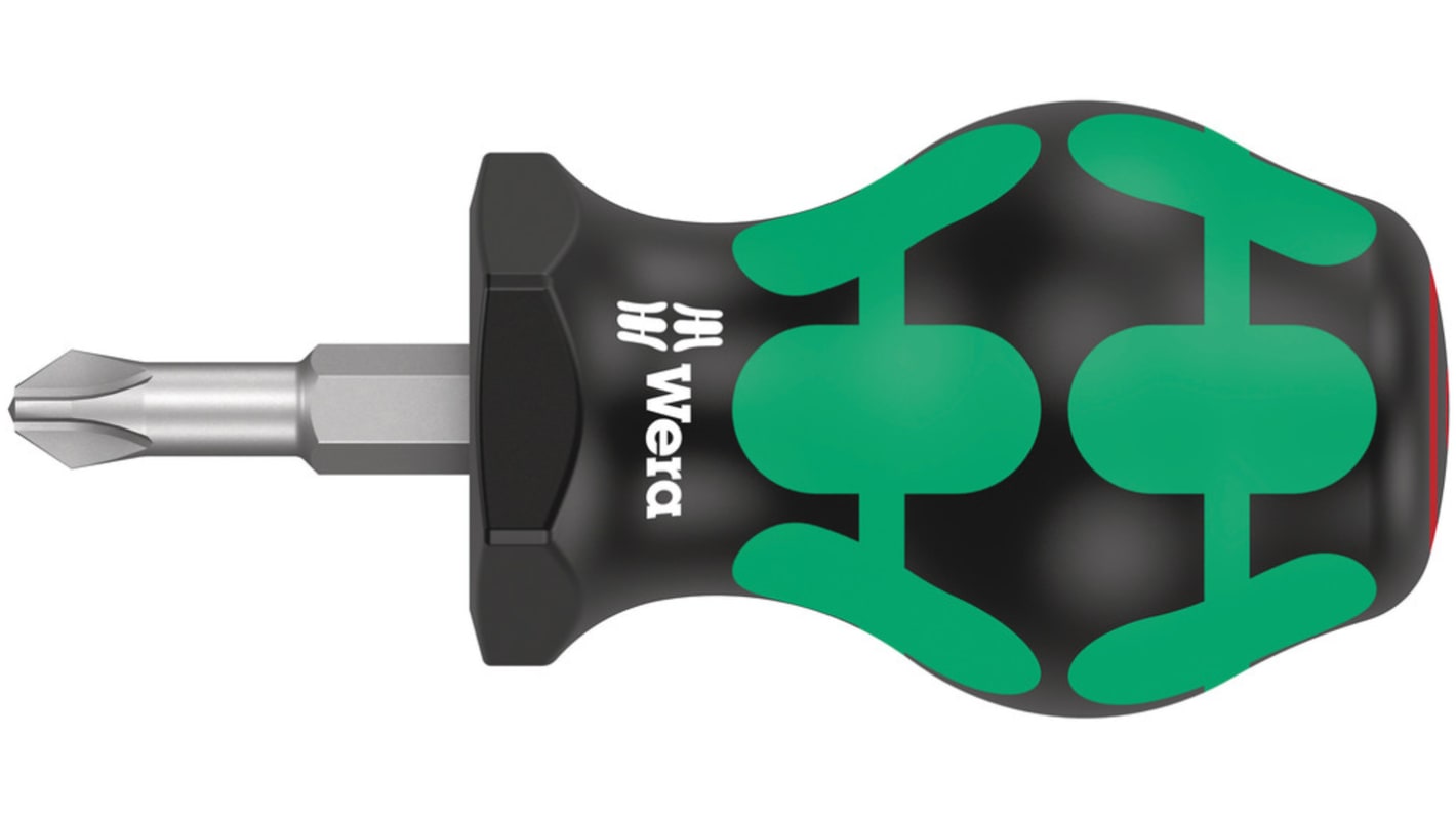 Wera Phillips Stubby Screwdriver, PH1 Tip