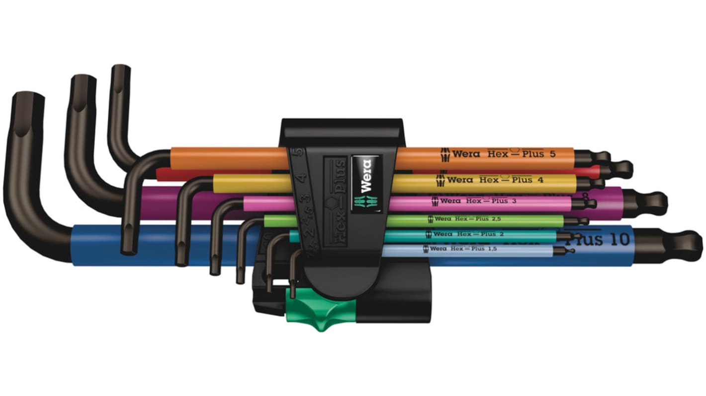 Wera 9 piece L Shape