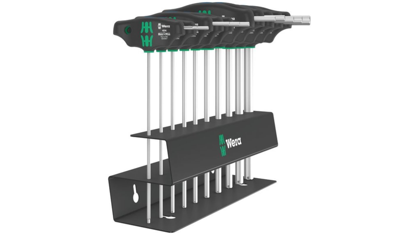 Wera T Shape Imperial Hex Key Set