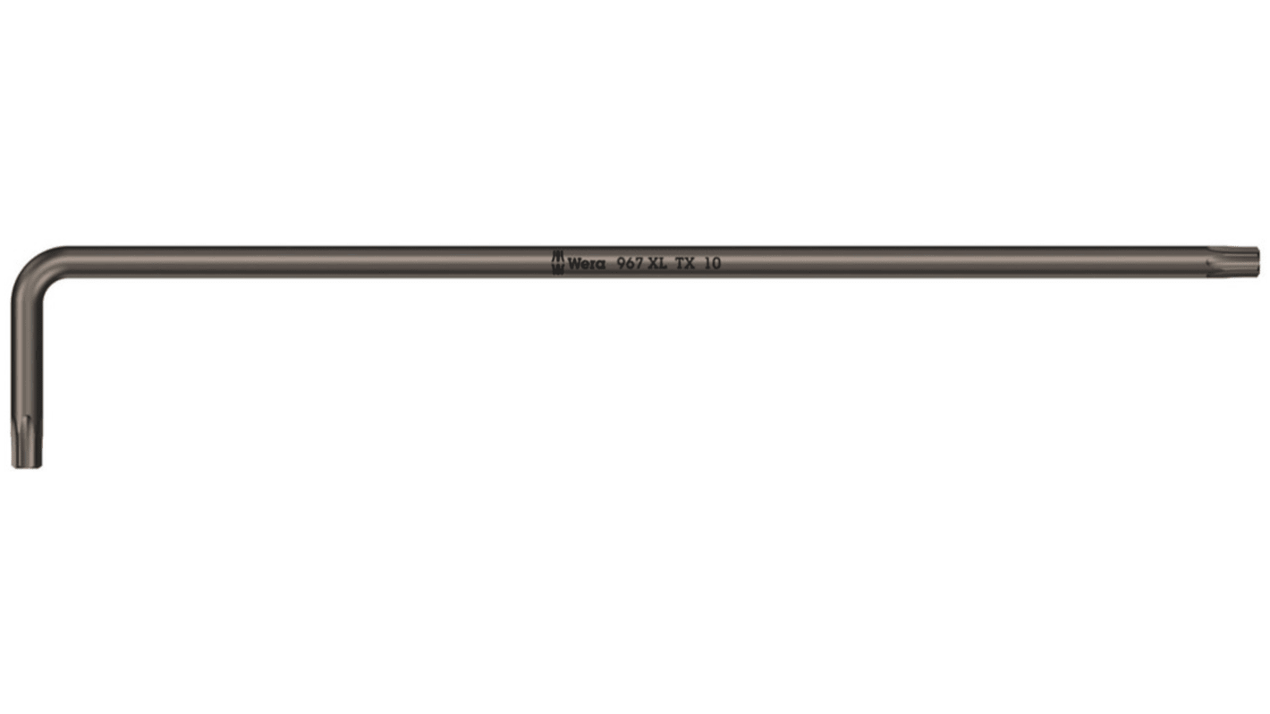 Wera 1-Piece Torx Key, 90 mm Size, L Shape, Long Arm