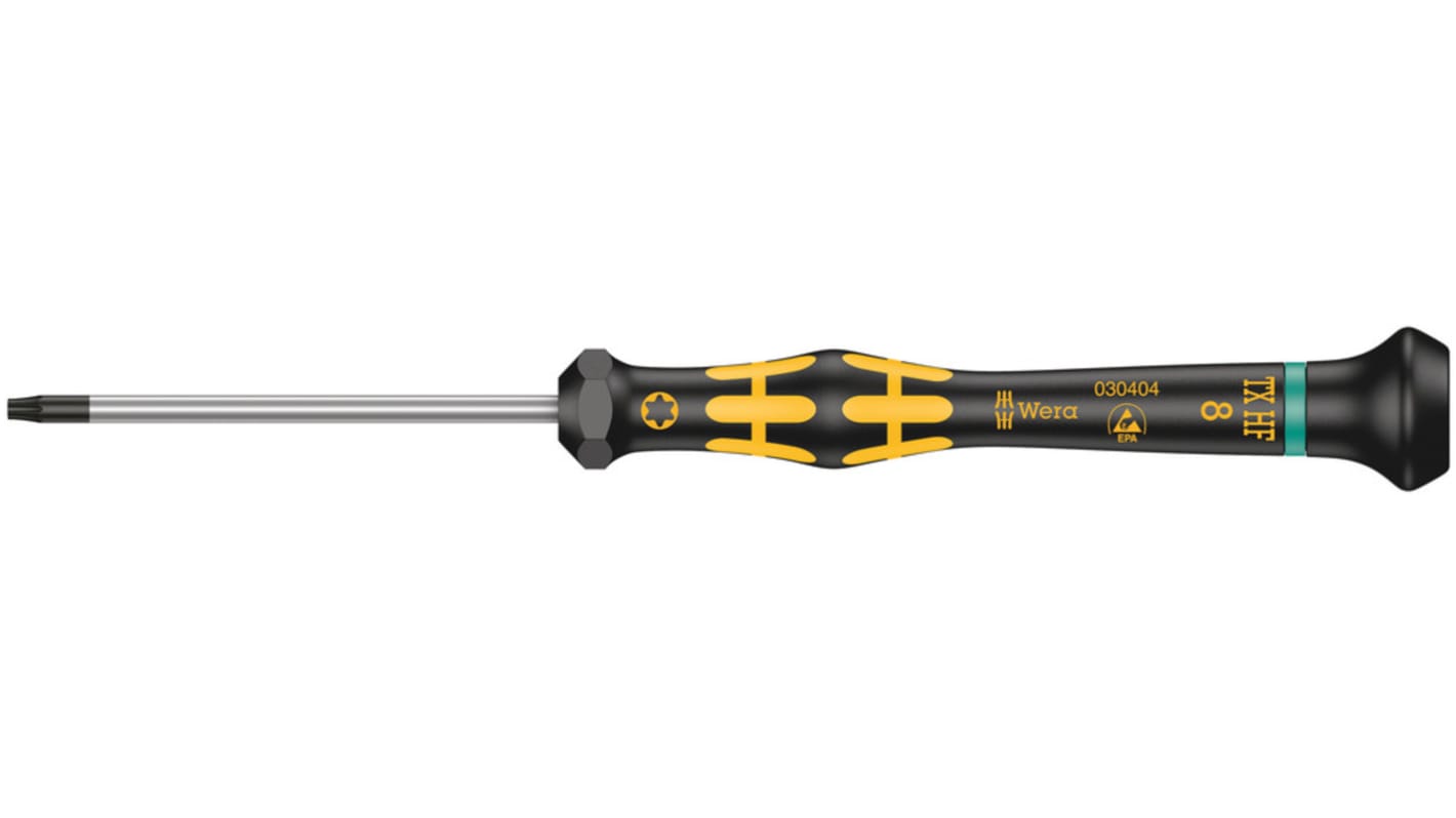 Wera Torx Precision Screwdriver, TX4 Tip