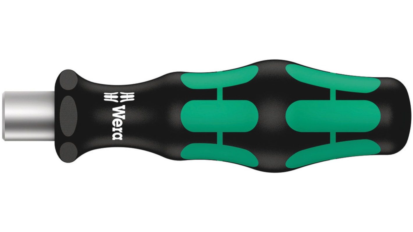 Wera Hexagon Bit Holder Screwdriver, 1/4 in Tip