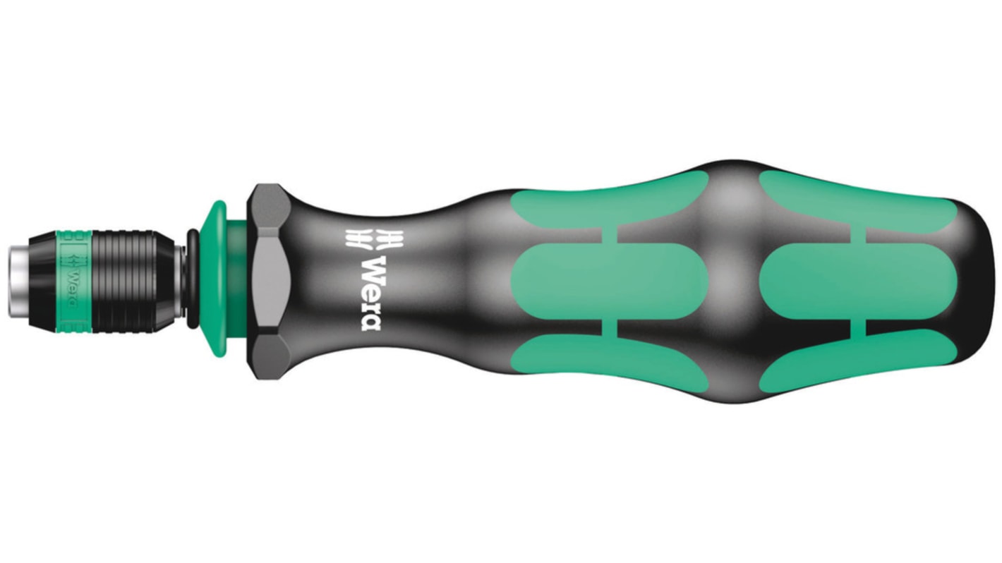 Wera Hexagon Bit Holder Screwdriver, 1/4 in Tip