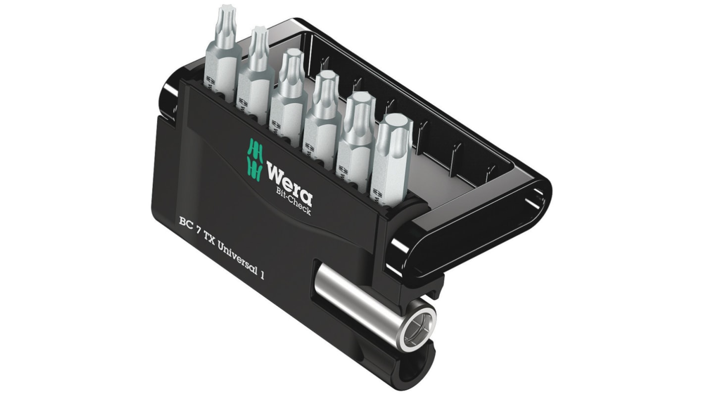 Wera 7 Pieces, Hex, Torx