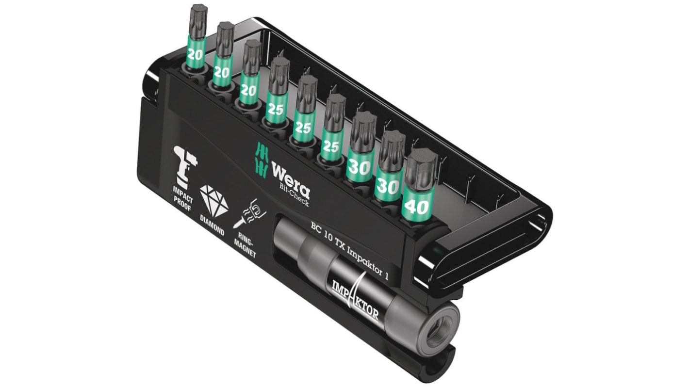 Wera ドライバビットセット Torx 05057688001