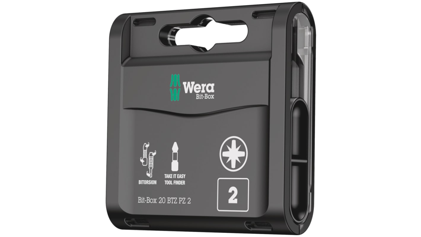 Wera ドライバビットセット Pozidriv 05057761001